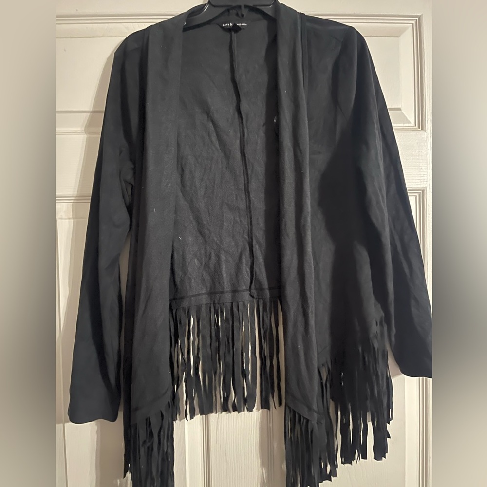 Rock & Republic suede cardigan